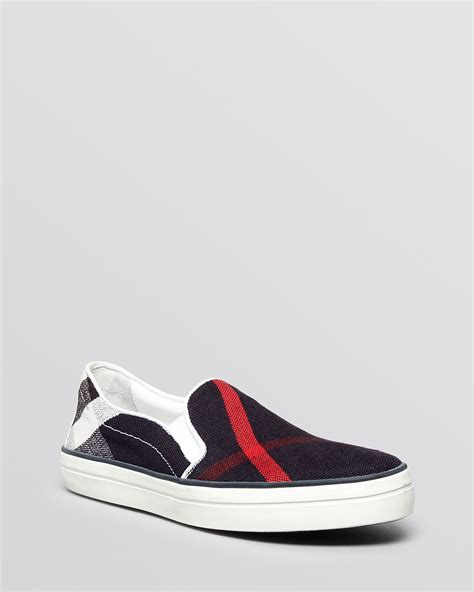 burberry sneakers on sale|burberry slip on flat sneakers.